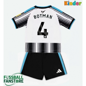Newcastle United Sven Botman #4 Replik Heimtrikot Kinder 2026-27 Kurzarm (+ Kurze Hosen)